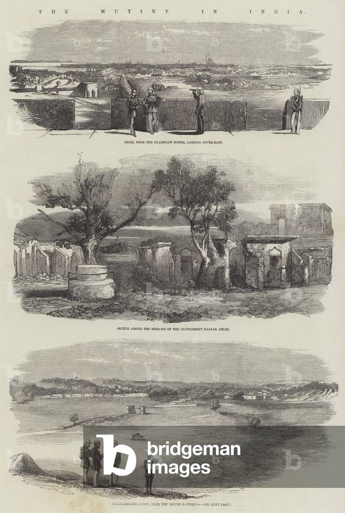 The Mutiny in India (engraving)