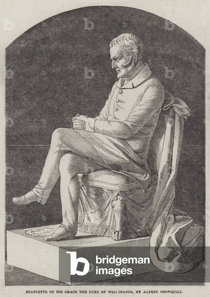 Statuette of His Grace the Duke of Wellington (engraving)
