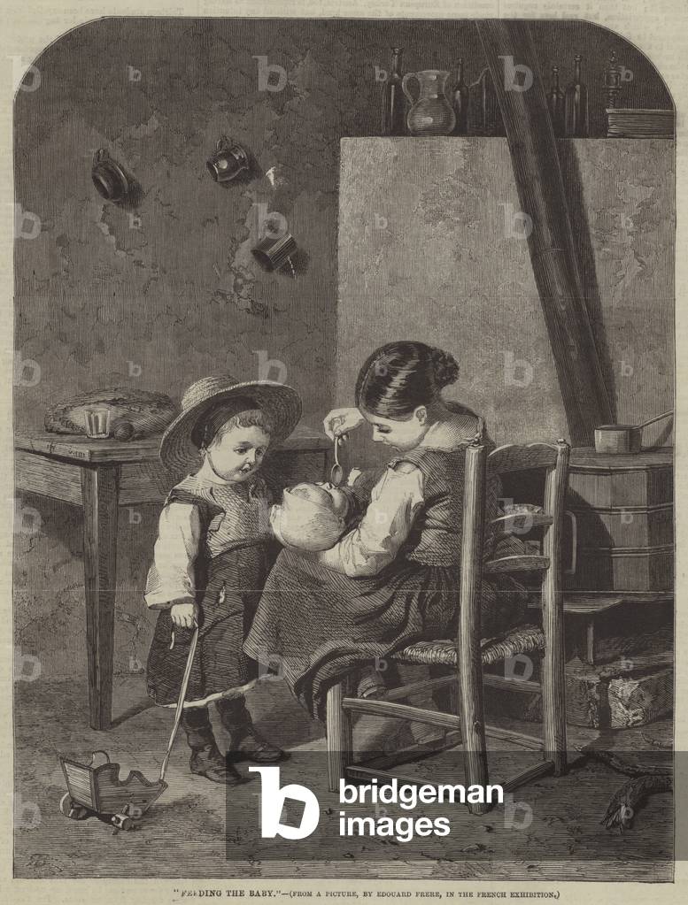 Feeding the Baby (engraving)