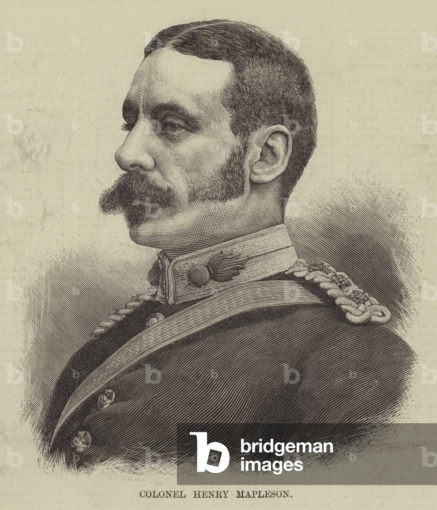 Colonel Henry Mapleson (engraving)