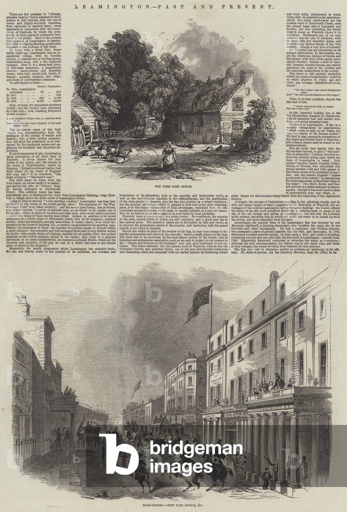 Leamington, Past and Present (engraving)