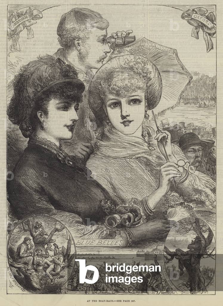 At the Boat-Race (engraving)
