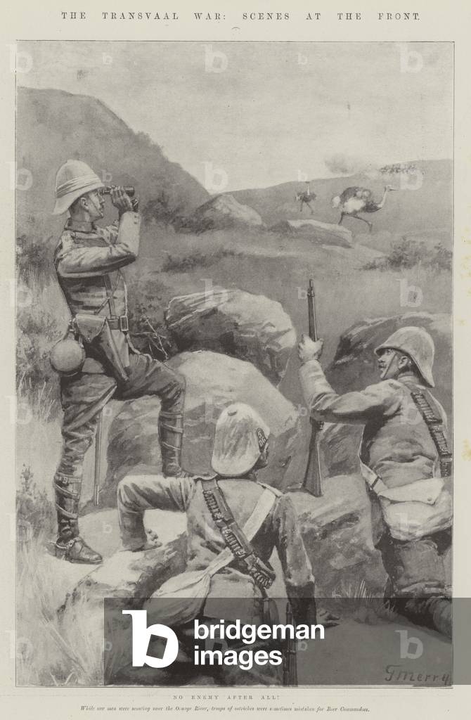 The Transvaal War, Scenes at the Front (engraving)