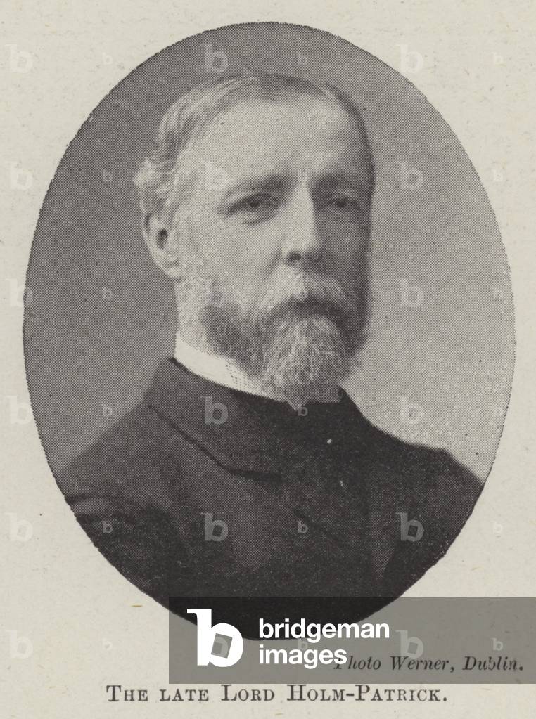 The late Lord Holm-Patrick (engraving)