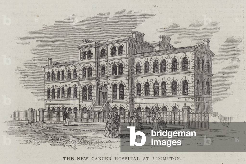 The New Cancer Hospital, Brompton (engraving)