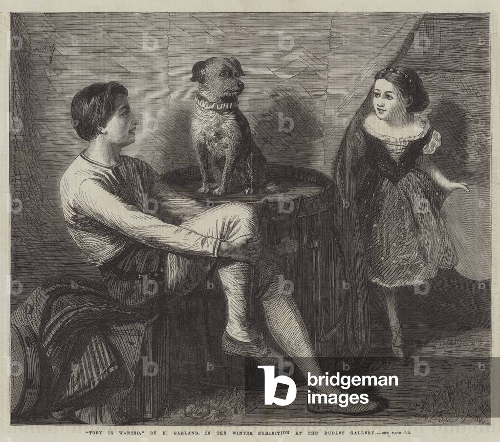 Toby is wanted (engraving)