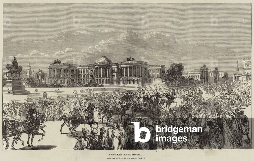 Government House, Calcutta (engraving)