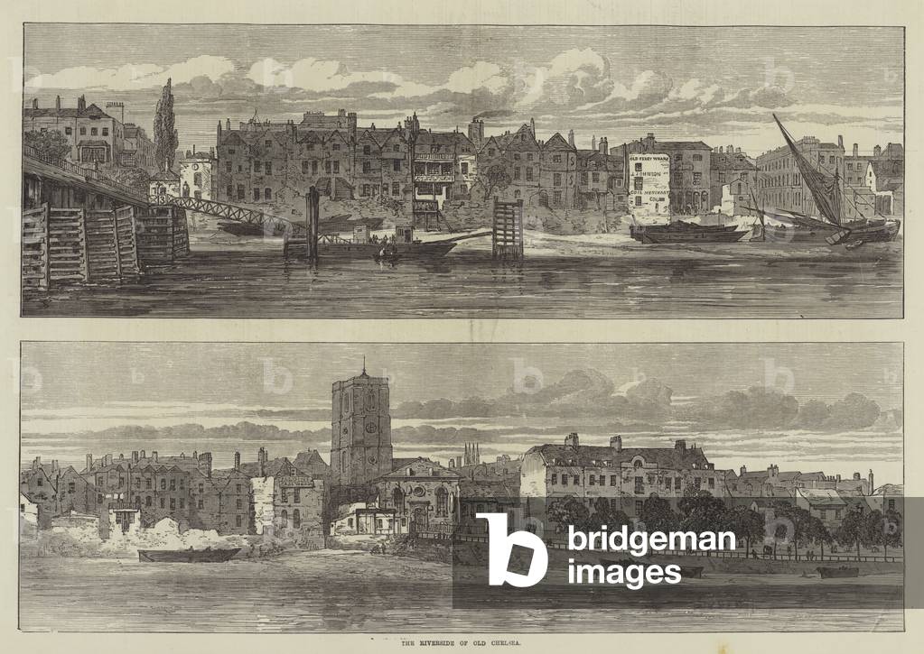 The Riverside of Old Chelsea (engraving)