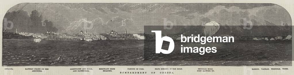 Bombardment of Odessa (engraving)
