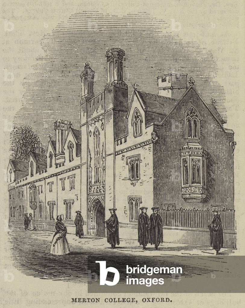 Merton College, Oxford (engraving)