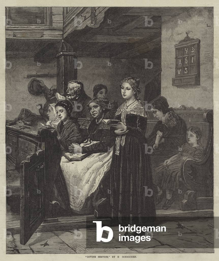 Divine Service (engraving)