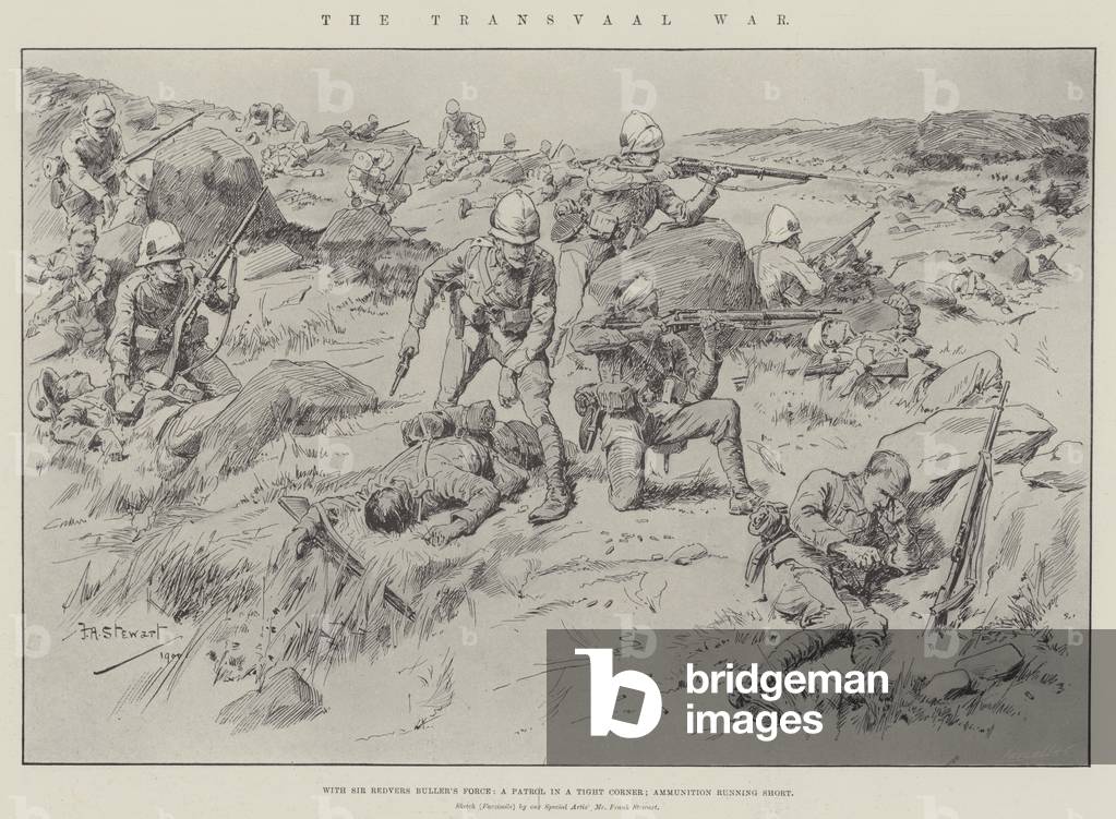 The Transvaal War (litho)