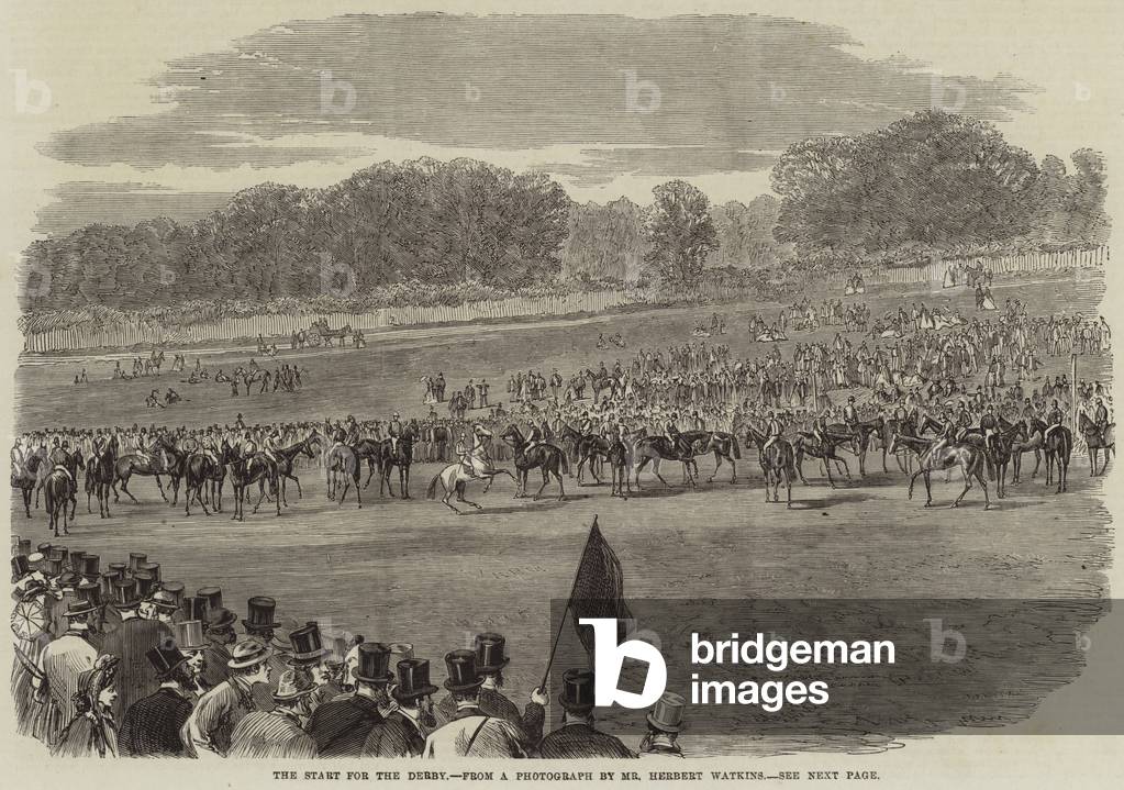The Start for The Derby (engraving)