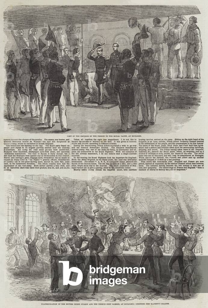 Prince Albert's Visit to Boulogne (engraving)