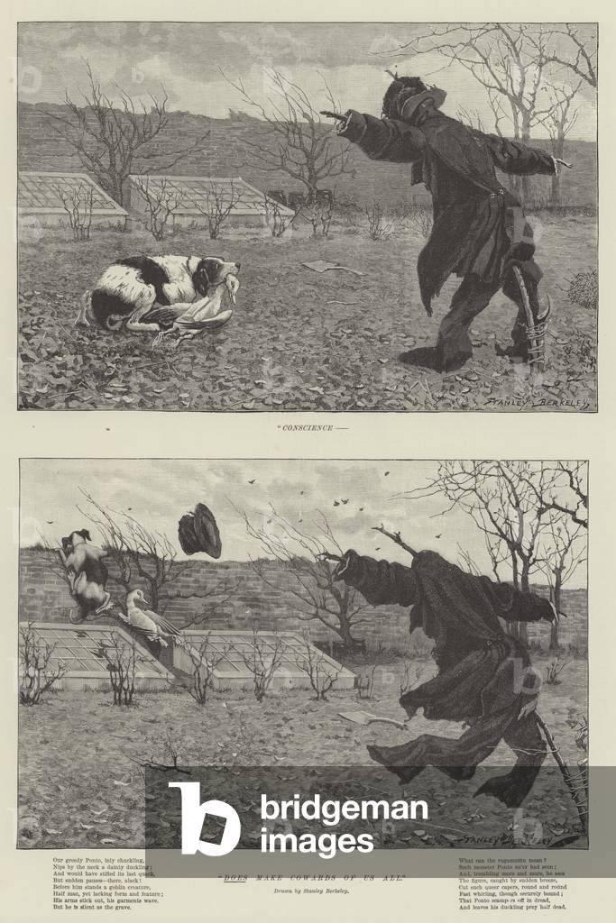 Does Make Cowards Of Us All (engraving)