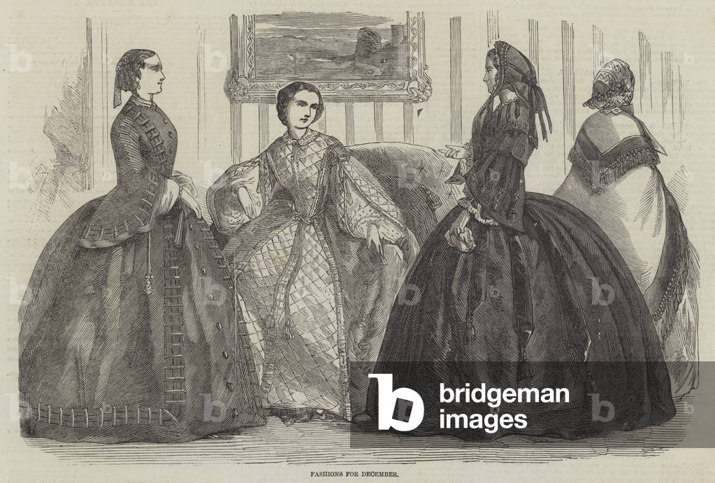 Fashions for December (engraving)