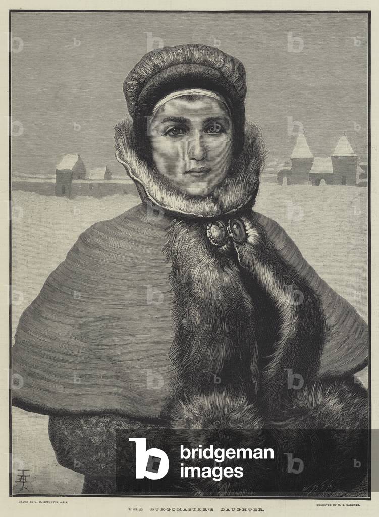 The Burgomaster's Daughter (engraving)