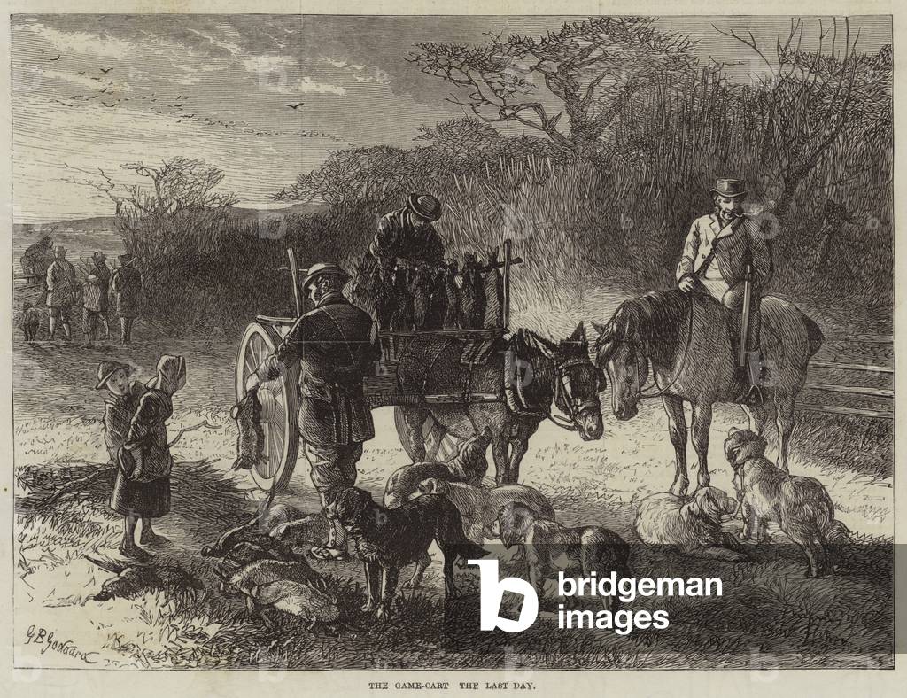 The Game-Cart, the Last Day (engraving)