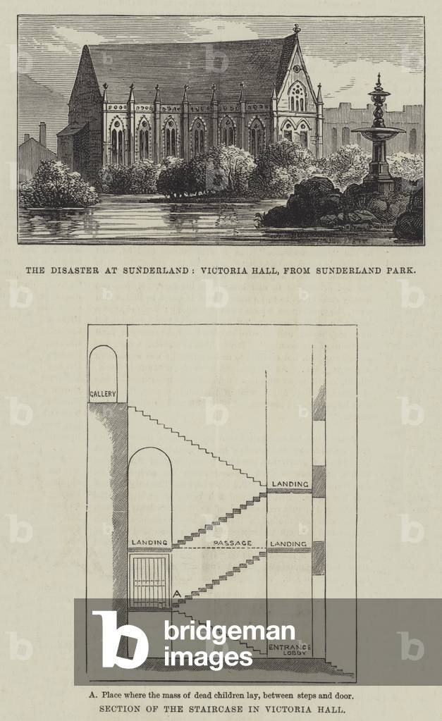 The Disaster at Sunderland (engraving)