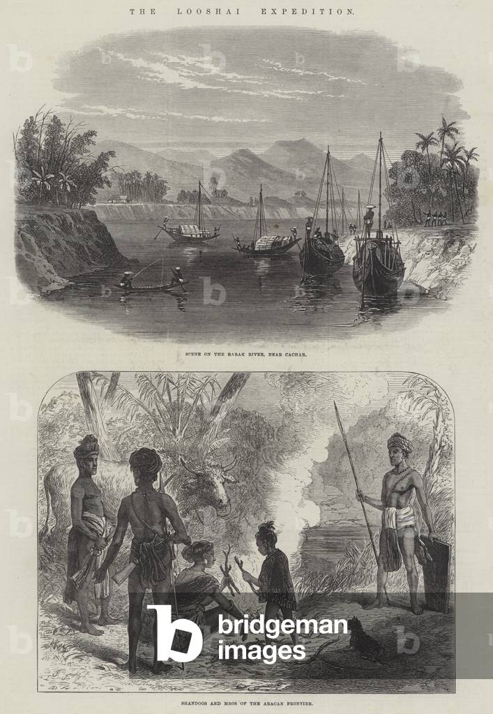 The Looshai Expedition (engraving)