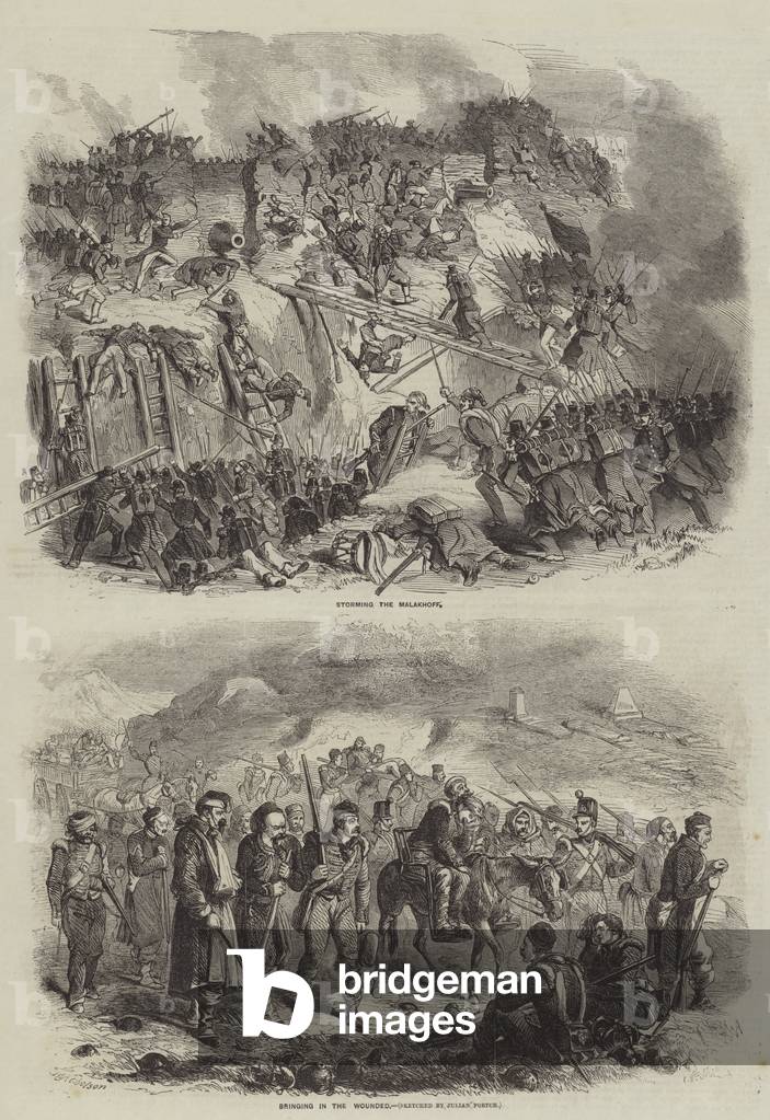 The War in Crimea (engraving)