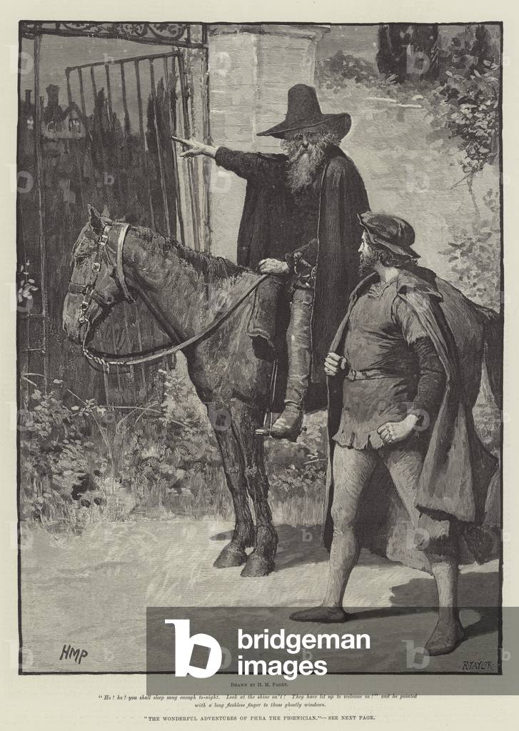 The Wonderful Adventures of Phra the Phoenician (engraving)