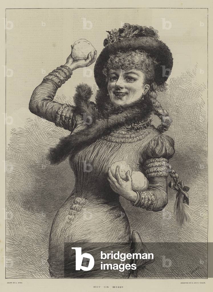 Hit or Miss? (engraving)