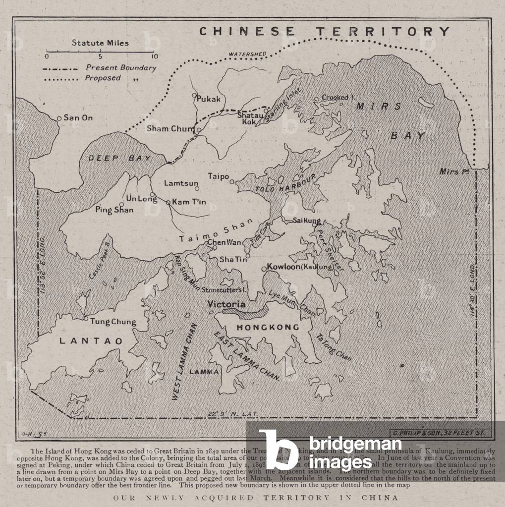 Our Newly Acquired Territory in China (engraving)