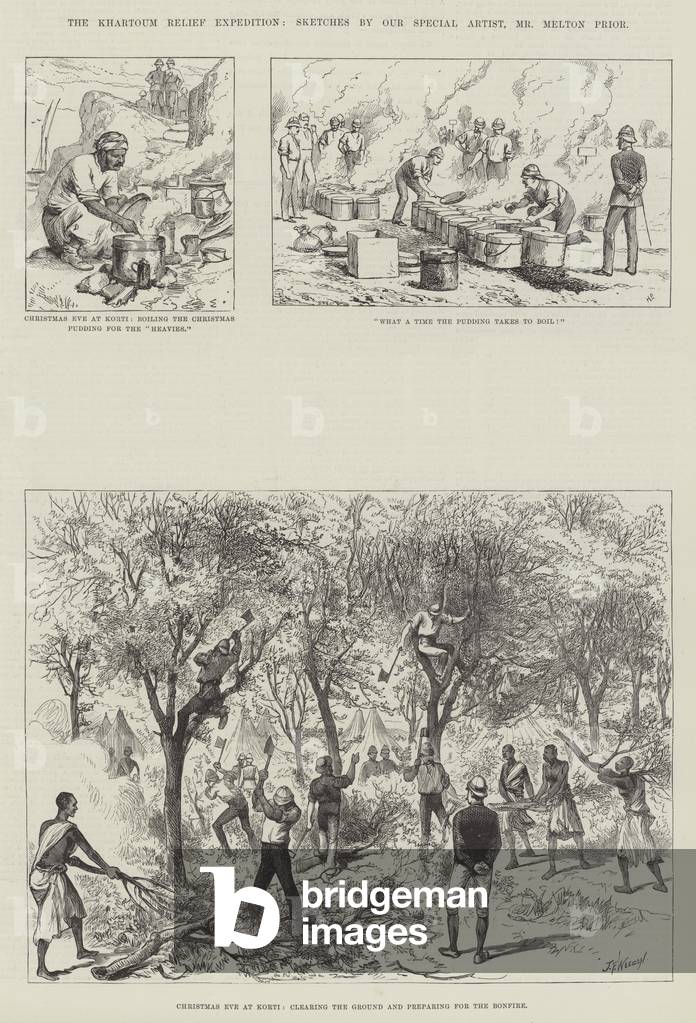 The Khartoum Relief Expedition (engraving)