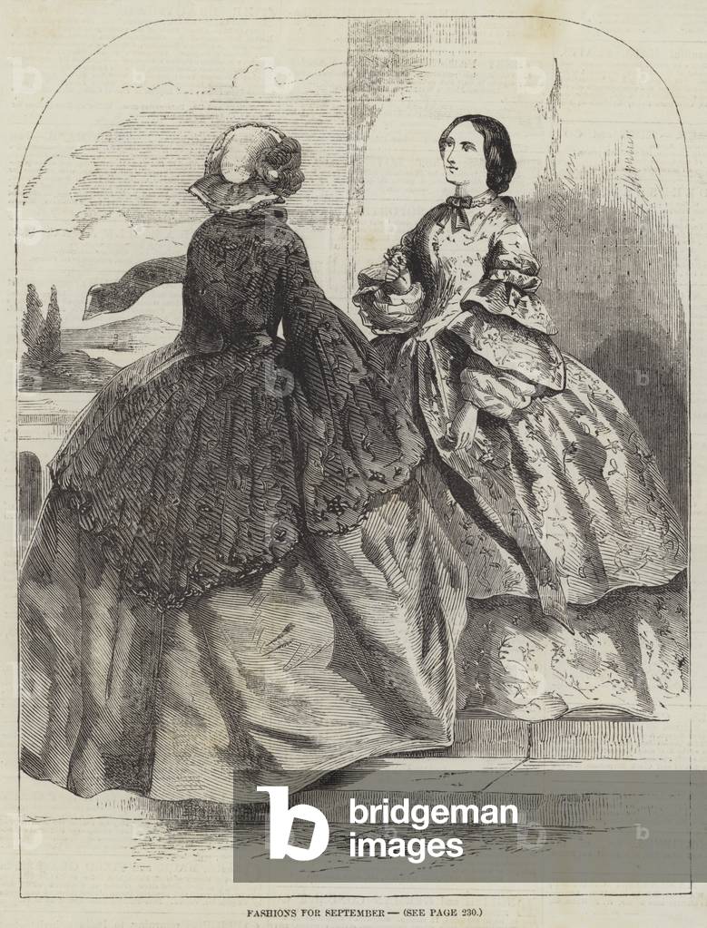 Fashions for September (engraving)