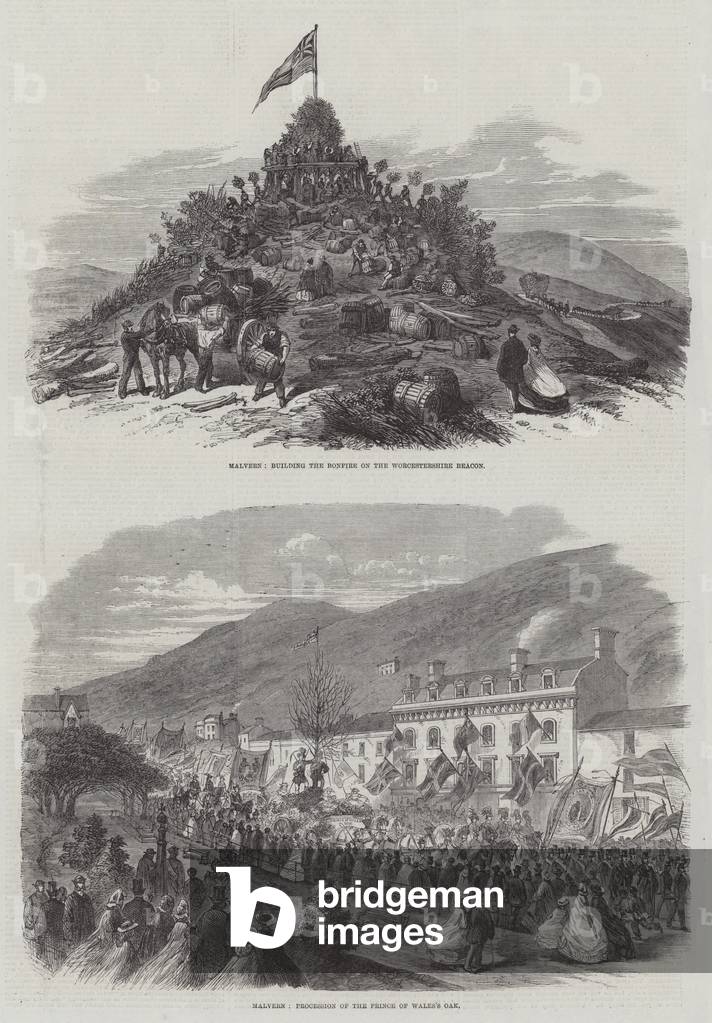 Wedding of the Prince of Wales and Alexandra of Denmark (engraving)