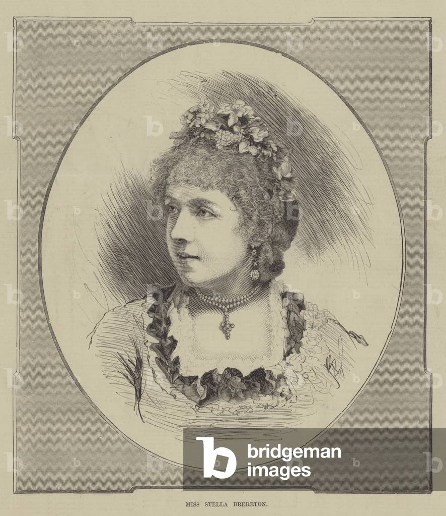 Miss Stella Brereton (engraving)