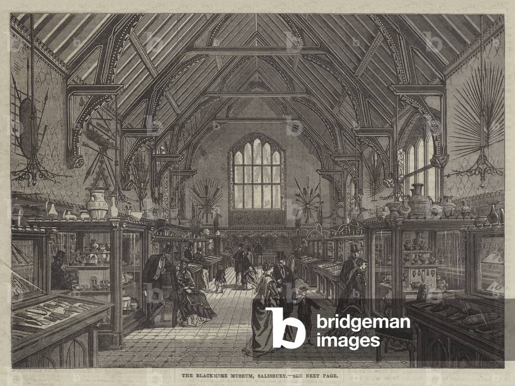 The Blackmore Museum, Salisbury (engraving)