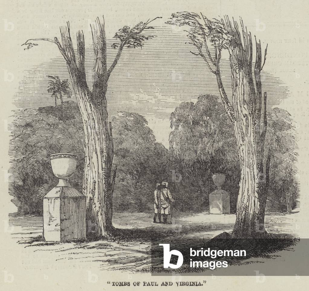 Tombs of Paul and Virginia (engraving)