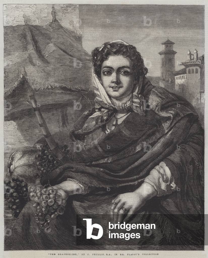 The Grapeseller (engraving)
