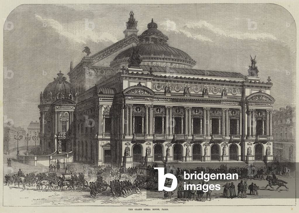 The Grand Opera House, Paris (engraving)