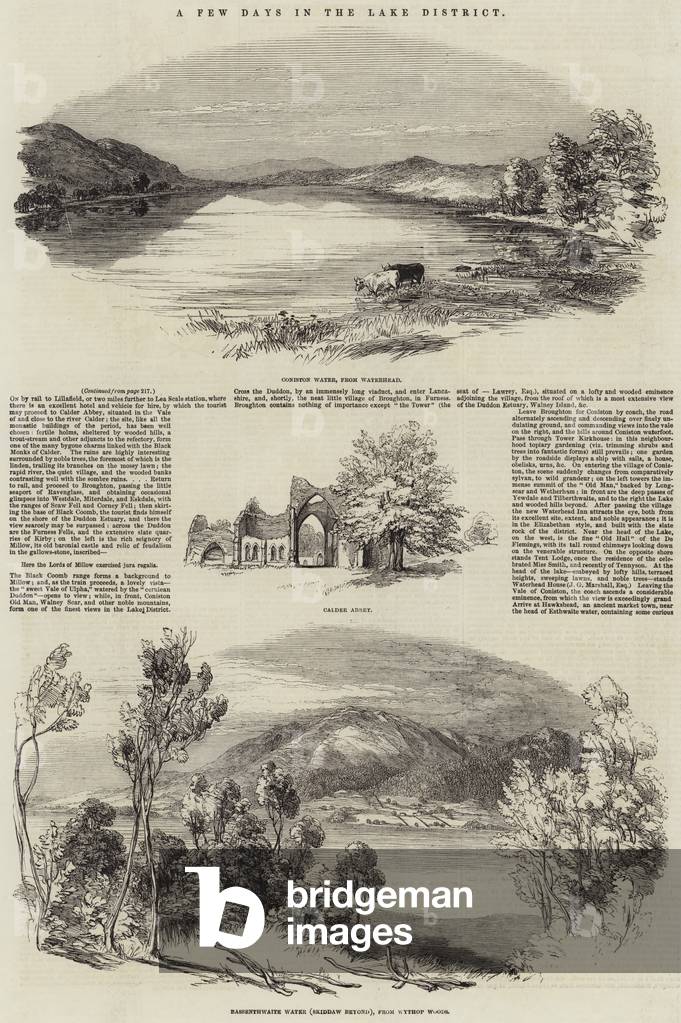 A Few Days in the Lake District (engraving)
