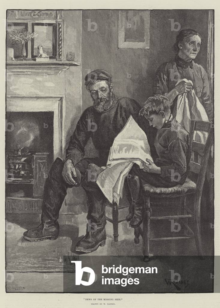 News of the Missing Ship (engraving)