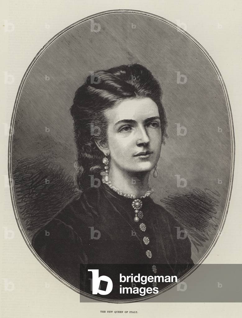 The New Queen of Italy (engraving)
