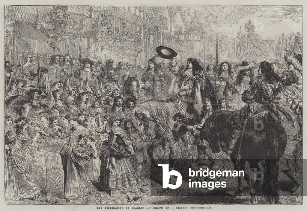 The Restoration of Charles II (engraving)