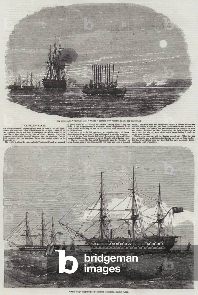 The Baltic Fleet (engraving)