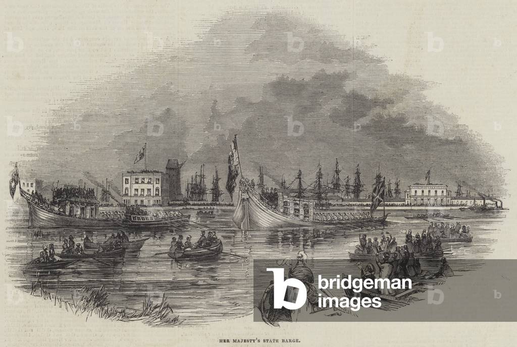 Her Majesty's State Barge (engraving)