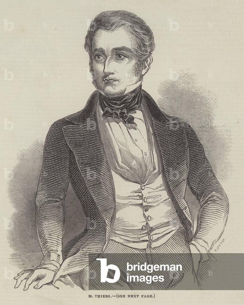 M Thiers (engraving)