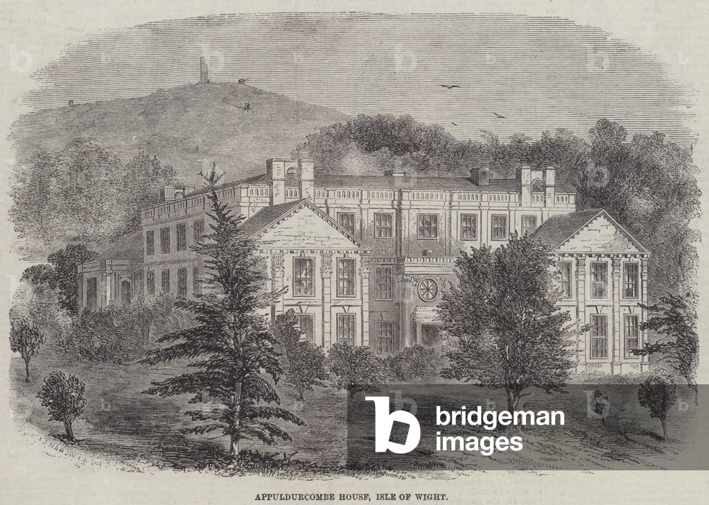 Appuldurcombe House, Isle of Wight (engraving)
