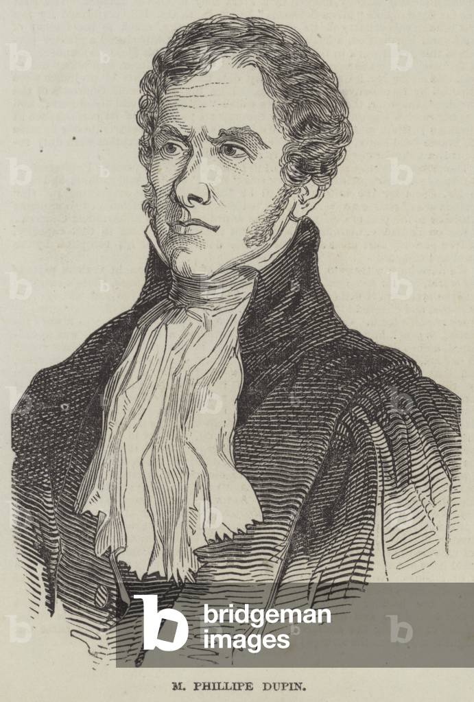 M Phillipe Dupin (engraving)