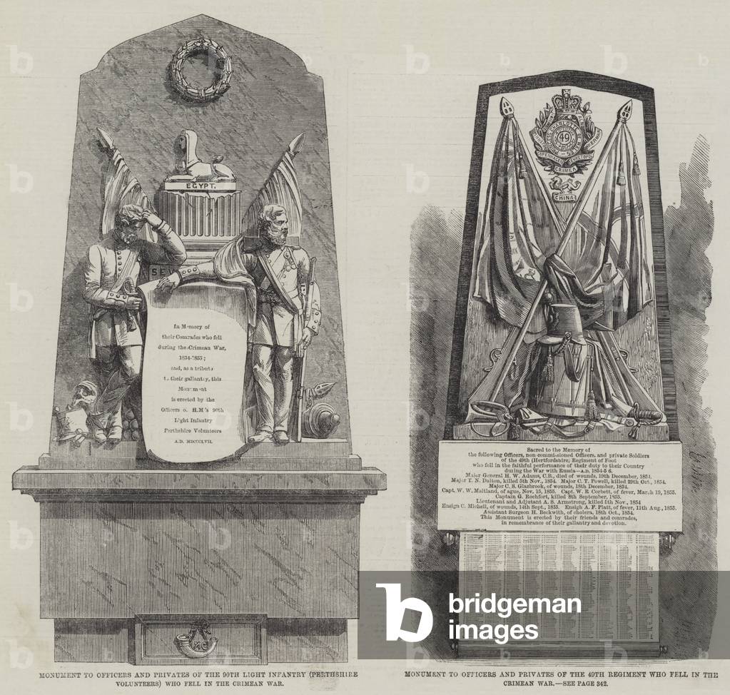 Crimean War Memorials (engraving)