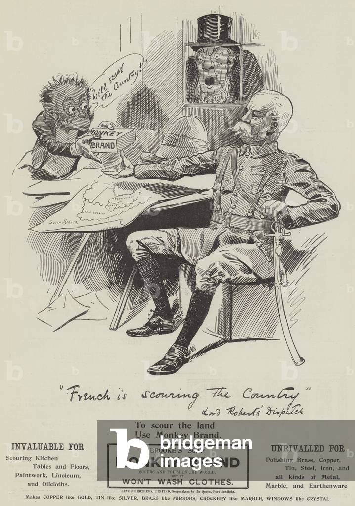 Advertisement, Brooke's Soap (engraving)