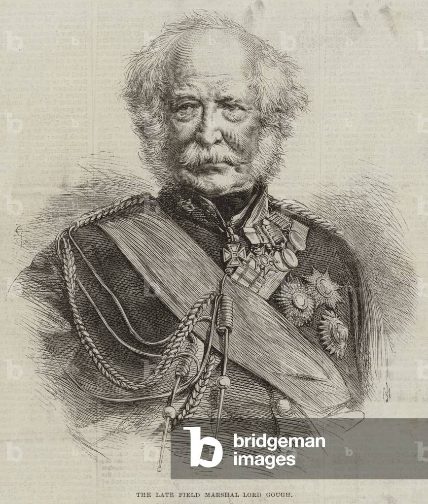 The Late Field Marshal Lord Gough (engraving)