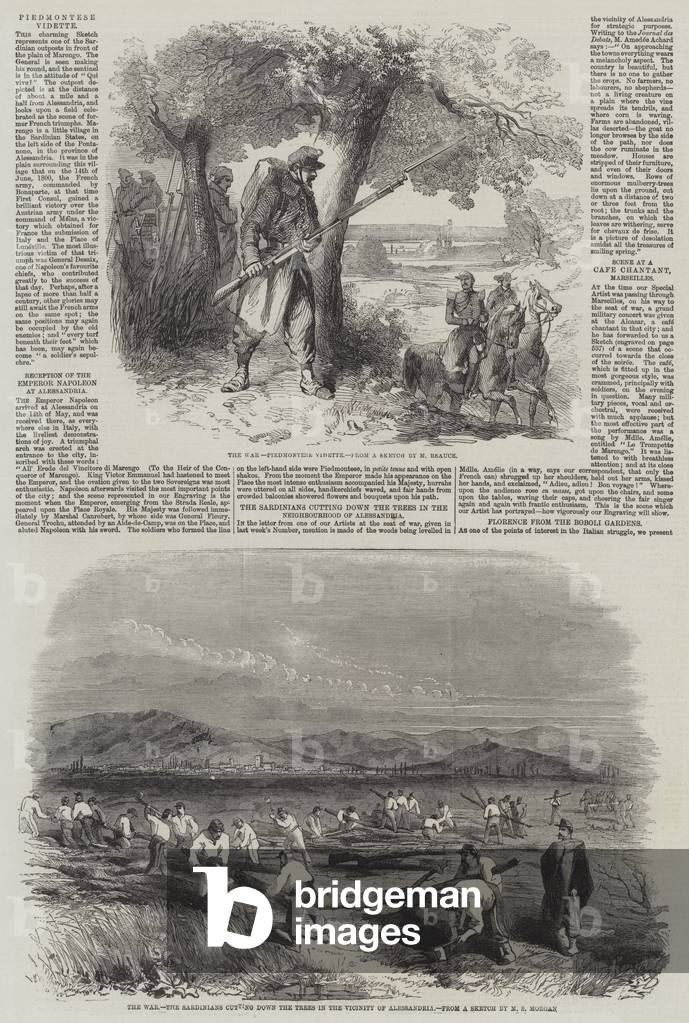 Piedmontese Vidette (engraving)