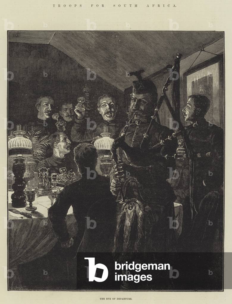 Troops for South Africa (engraving)